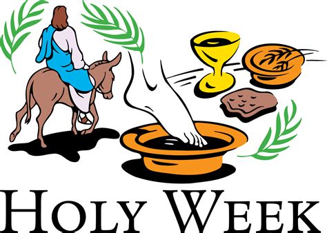 Holy Week Graphic Image
