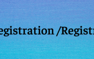 Registration/Registro
