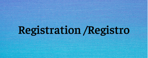 Registration/Registro